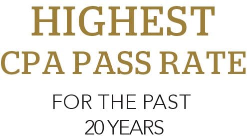 #1 CPA Pass Rate