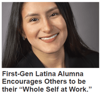 First-Gen Latina Alumna